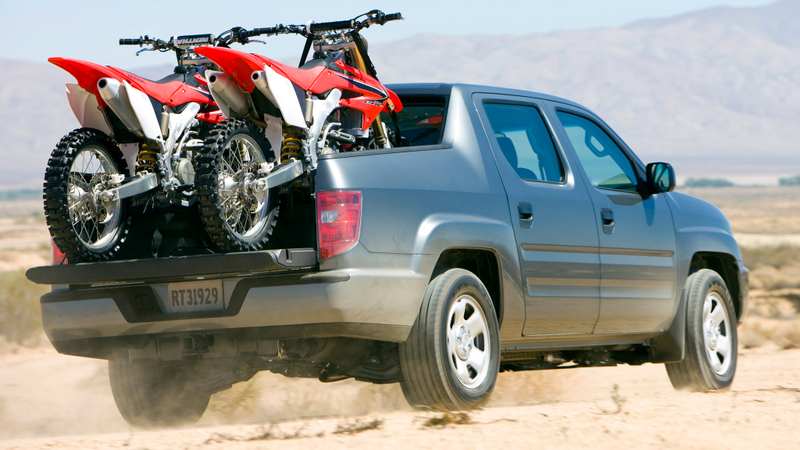 The Ridgeline doing Ridgeline things